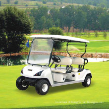 Carro elétrico habilitado da roda de quatro assentos do ce 4 para o campo de golfe Dg-C4